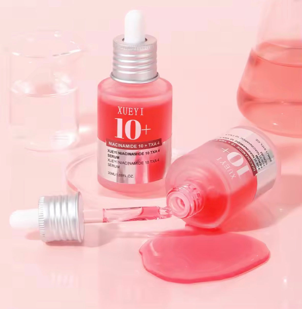 Sérum XUEYI à la niacinamide 10% et à l'acide tranexamique 4% pour éliminer les taches brunes
5.0