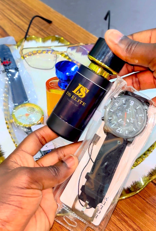 Parfum DS ELITE et DS DIVINE + Une Montre Offerte - Parfum de Luxe Senteur Divine