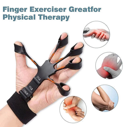 Gripster Exerciseur de doigts en silicone pour augmenter la prise en main et l'escalade pour soulager l'arthrite